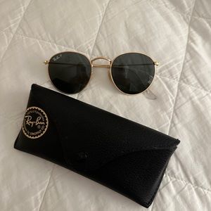 Ray Ban Round Metal Sunglasses